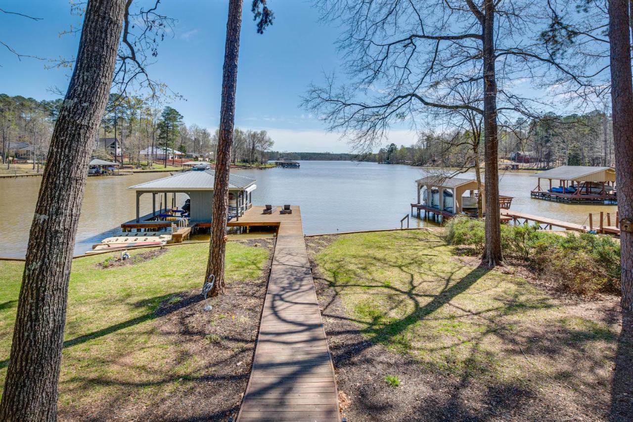 Quiet Lakefront Eatonton House With Boat Dock! Villa Eksteriør bilde