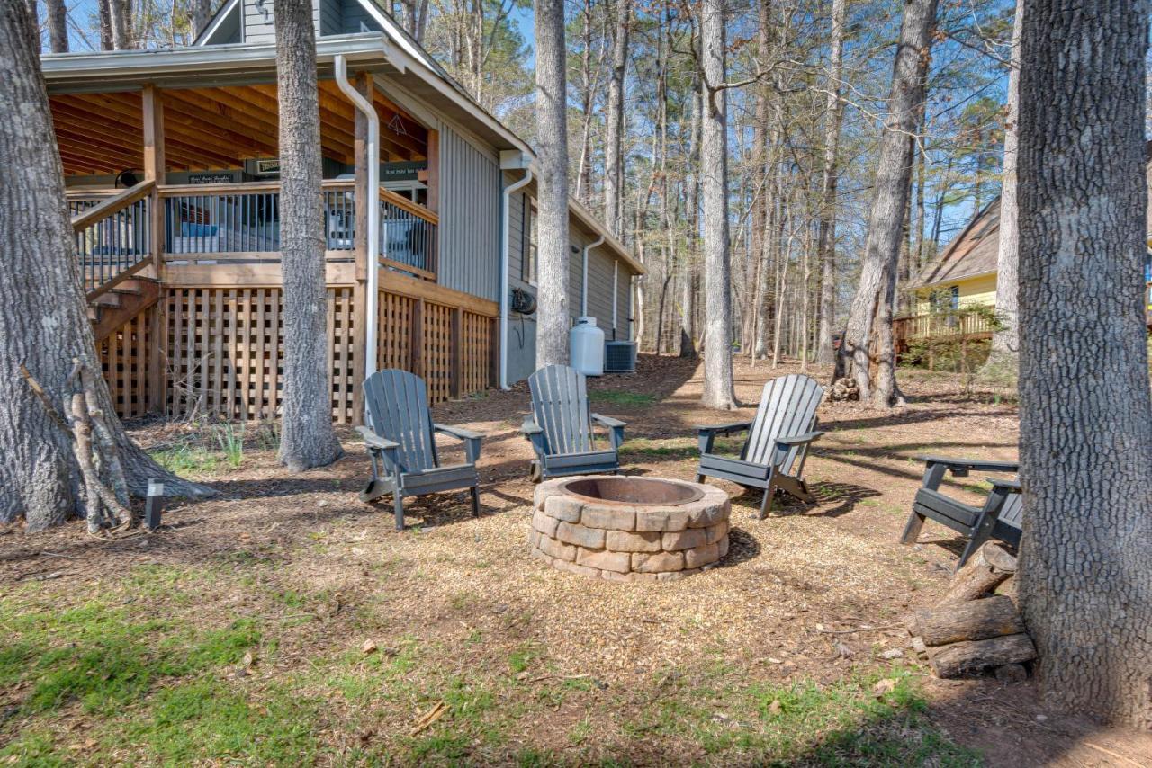 Quiet Lakefront Eatonton House With Boat Dock! Villa Eksteriør bilde