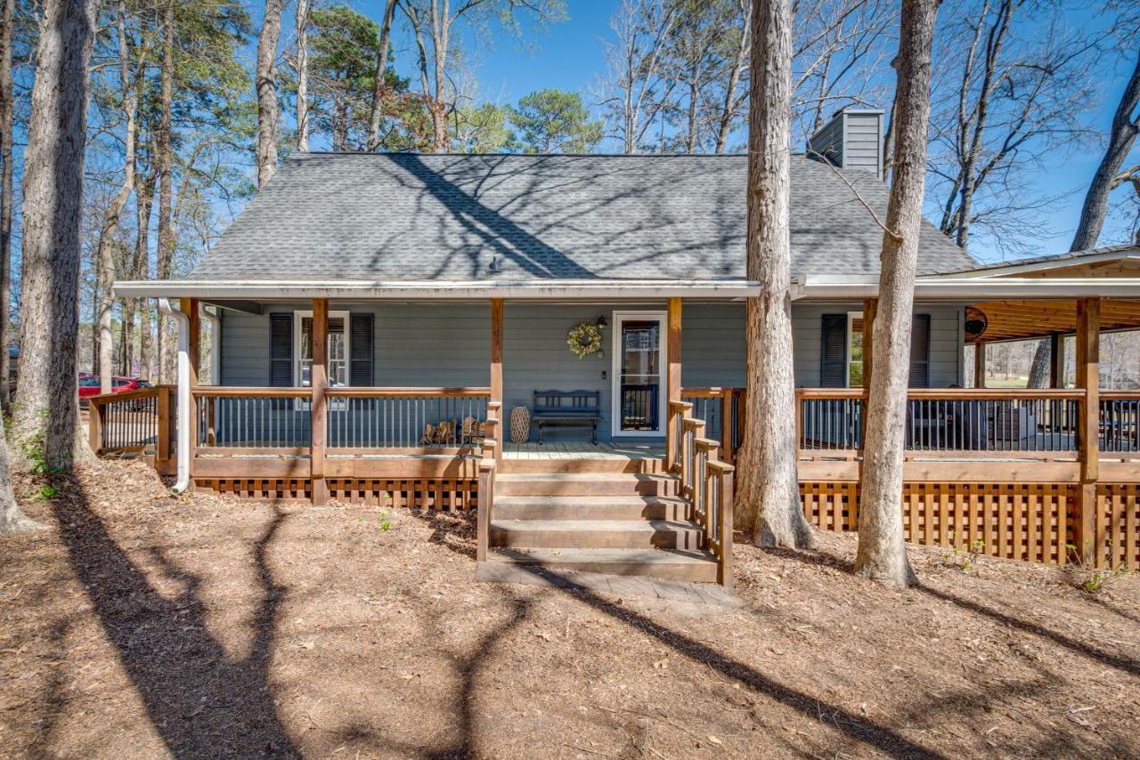 Quiet Lakefront Eatonton House With Boat Dock! Villa Eksteriør bilde